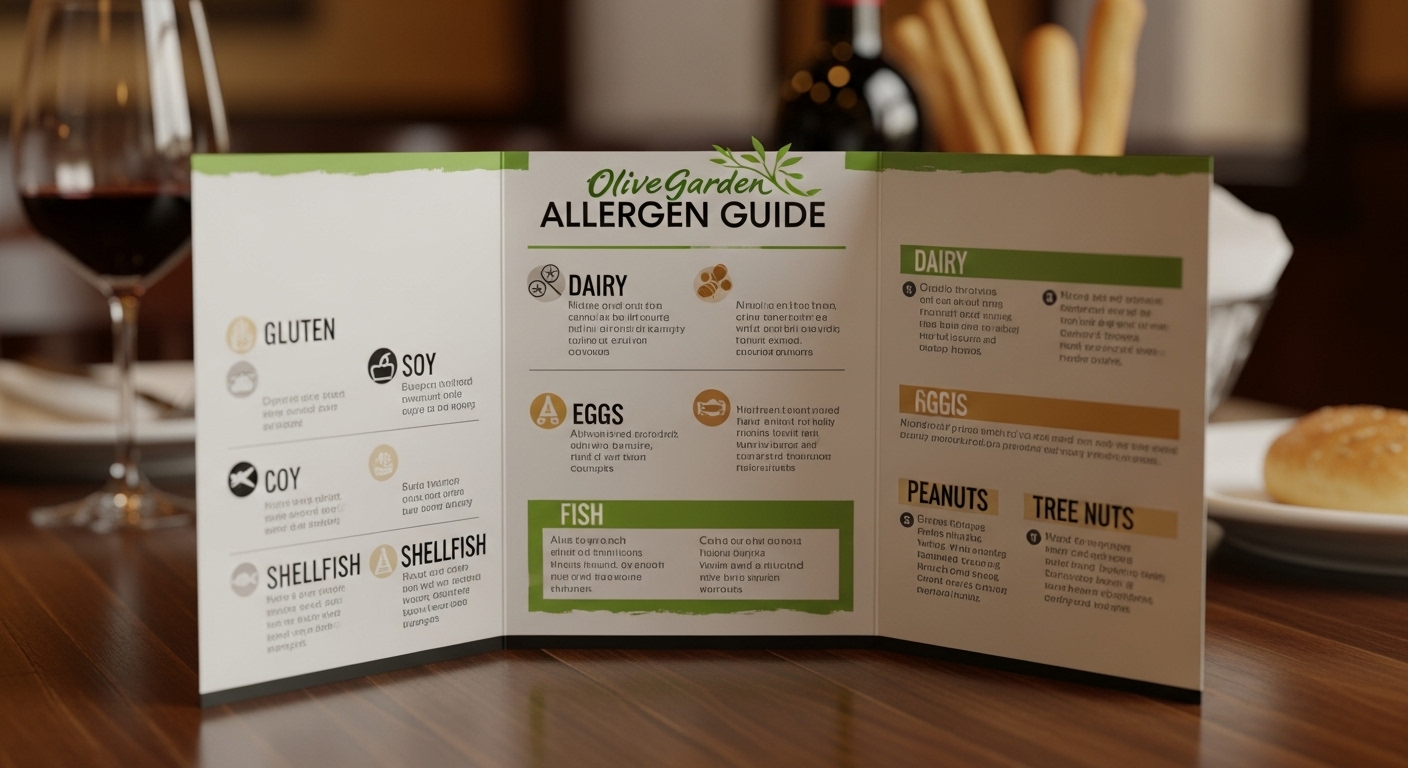 Olive Garden Allergen Menu