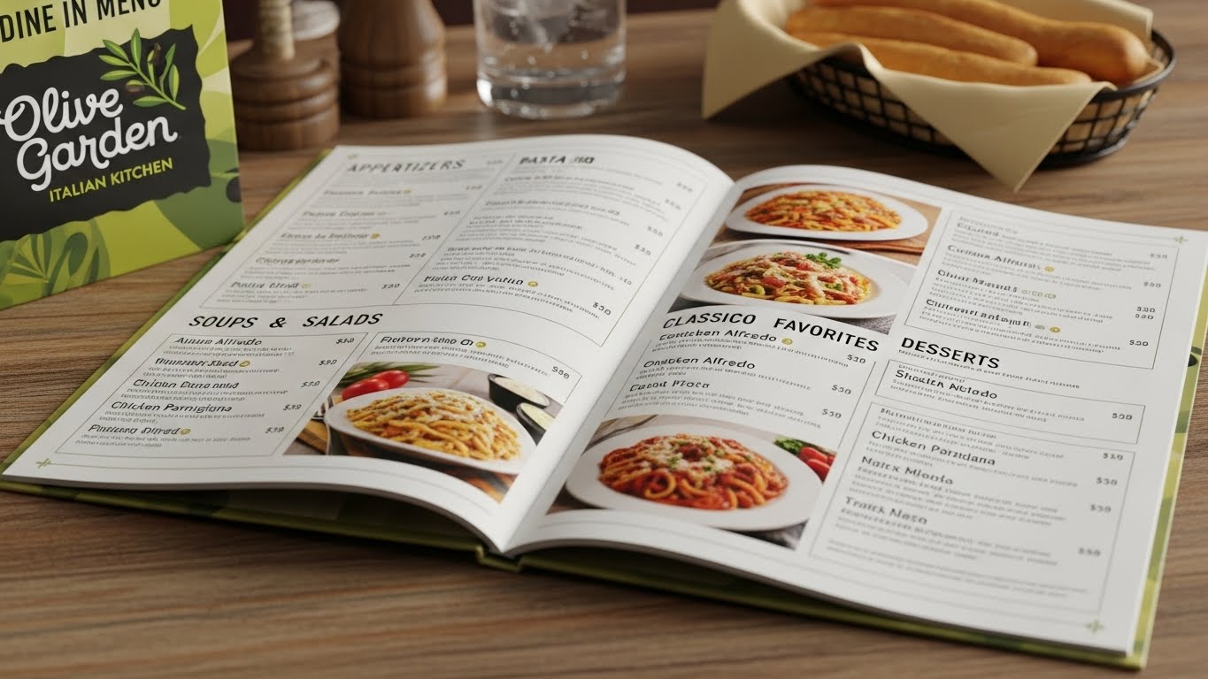 Olive Garden Dine In Menu