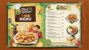 Olive Garden Kids Menu