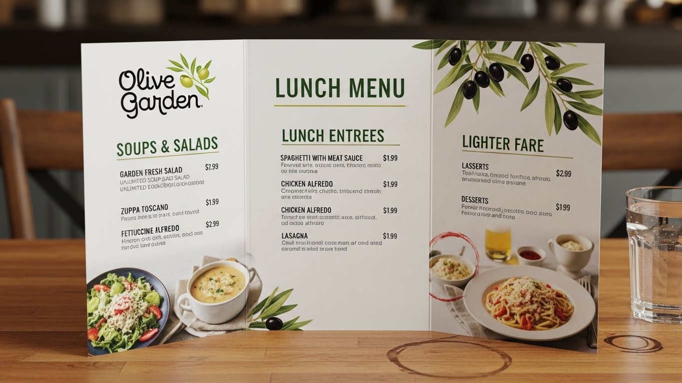 Olive Garden Lunch Menu