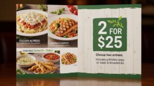 Olive Garden Menu 2 For 25