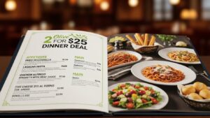 Olive Garden Menu 2 For 25 Best Dinner Deal With Prices