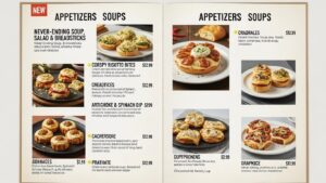 Olive Garden Menu 2025