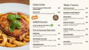 Olive Garden Menu 2025