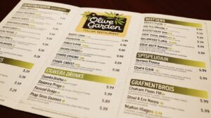 Olive Garden Menu Prices