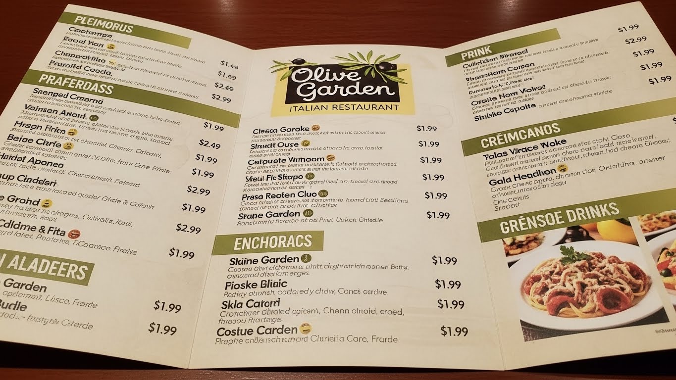 Olive Garden Menu Prices