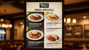 Olive Garden Menu Specials