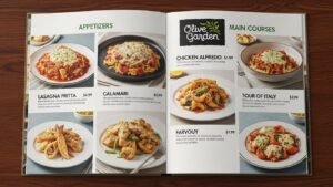 Olive Garden Menu With Pictures