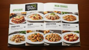 Olive Garden Menu With Pictures