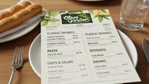 Olive Garden Menu With Prices 2025