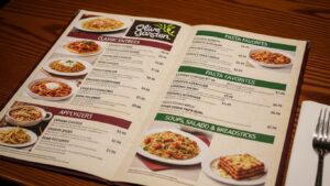 Olive Garden Menu With Prices