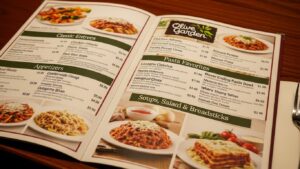 Olive Garden Menu With Prices
