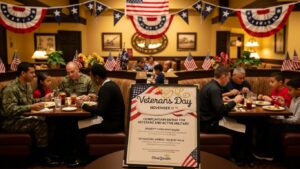 Olive Garden Veterans Day Menu