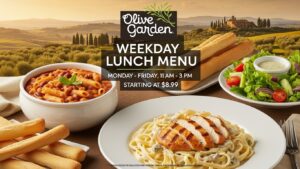 Olive Garden Weekday Lunch Menu