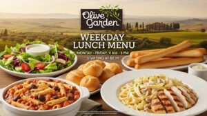 Olive Garden Weekday Lunch Menu